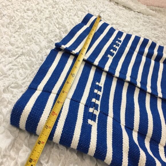 GAP Striped Blazer Swing BB Jacket Modern Casual Blue White Spring Summer 2007 - Picture 7 of 13